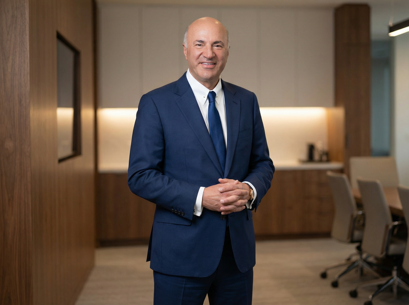 Modern Blue Business Suit